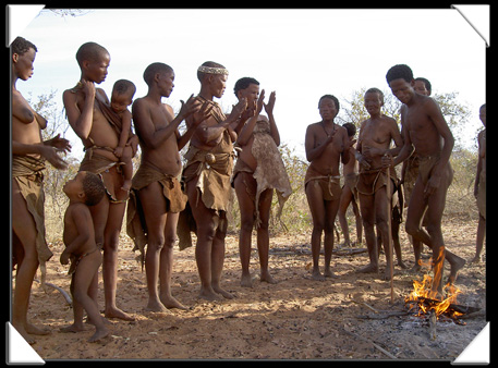 peuple san, Bushmen, Bochimans
